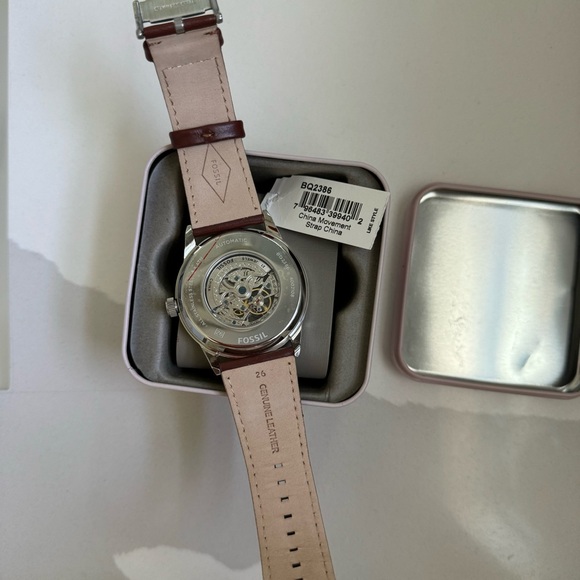 NWT Fossil Flynn Automatic Dial Watch for Men - Picture 6 of 10